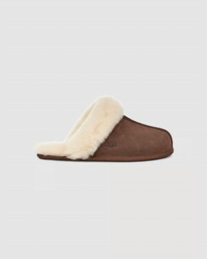 Women's Scuffette Slipper In Espresso