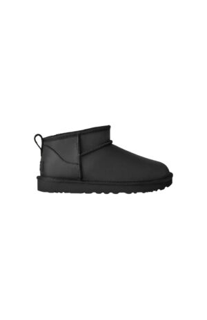 Women's Classic Ultra Mini Leather Boots In Black