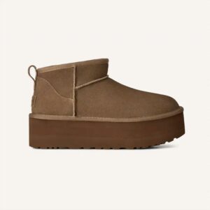 Women's Classic Ultra Mini Platform Shoes In Light Bronze