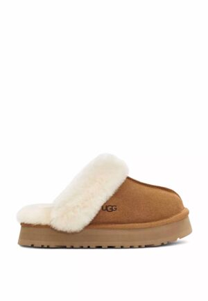 Women's Disquette Slipper In Chestnut