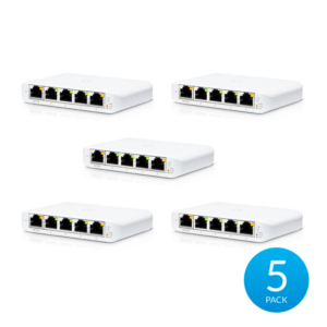 Ubiquiti UniFi Flex Mini Switch (5-Pack) [USW-Flex-Mini-5]