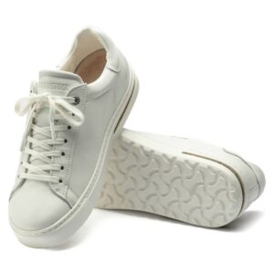 Women's Bend Low Leather Sneakers In White