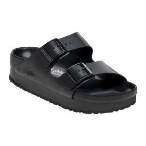 Women's Birkenstock Arizona Pap Flex Platform Black 1026918