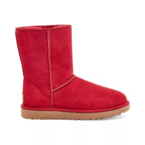 Women's UGG Classic Short II Red W-1016223-RBRD
