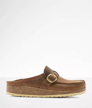 Women's Buckley Oiled Leather Mule In Cognac