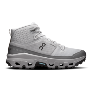 On Running Men's Cloudrock Mid Waterproof Shoes - Glacier / Alloy