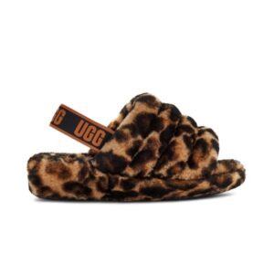 UGG Fluff Yeah Slide Panther Print  1120903-BTC Women's
