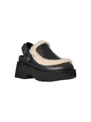 Women's Esmee Leather Clog In Black