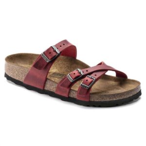 Women's Franca Sandal In Fire Red