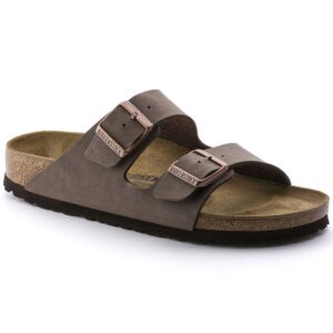 Unisex Arizona Birko-Flor Nubuk Sandals In Mocca