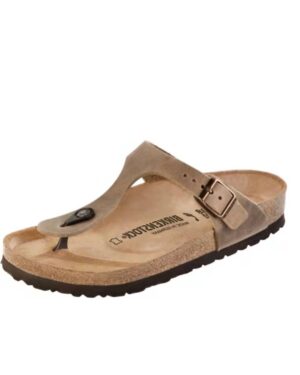 Women's Gizeh Sandals In Brown Oiled