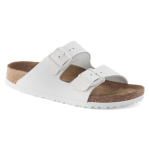 Unisex Arizona Soft Footbed Sandals In White