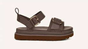 Women's Goldenstar Villa Sandal In Molasses