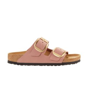 Women's Arizona Big Buckle Narrow Sandal In Old Rose