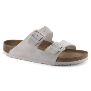 Women's Arizona Sandal In Suede/antique White