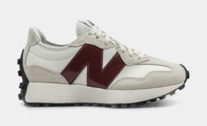 327 Womens Running Shoes (Sea Salt/Monarch Burgundy)