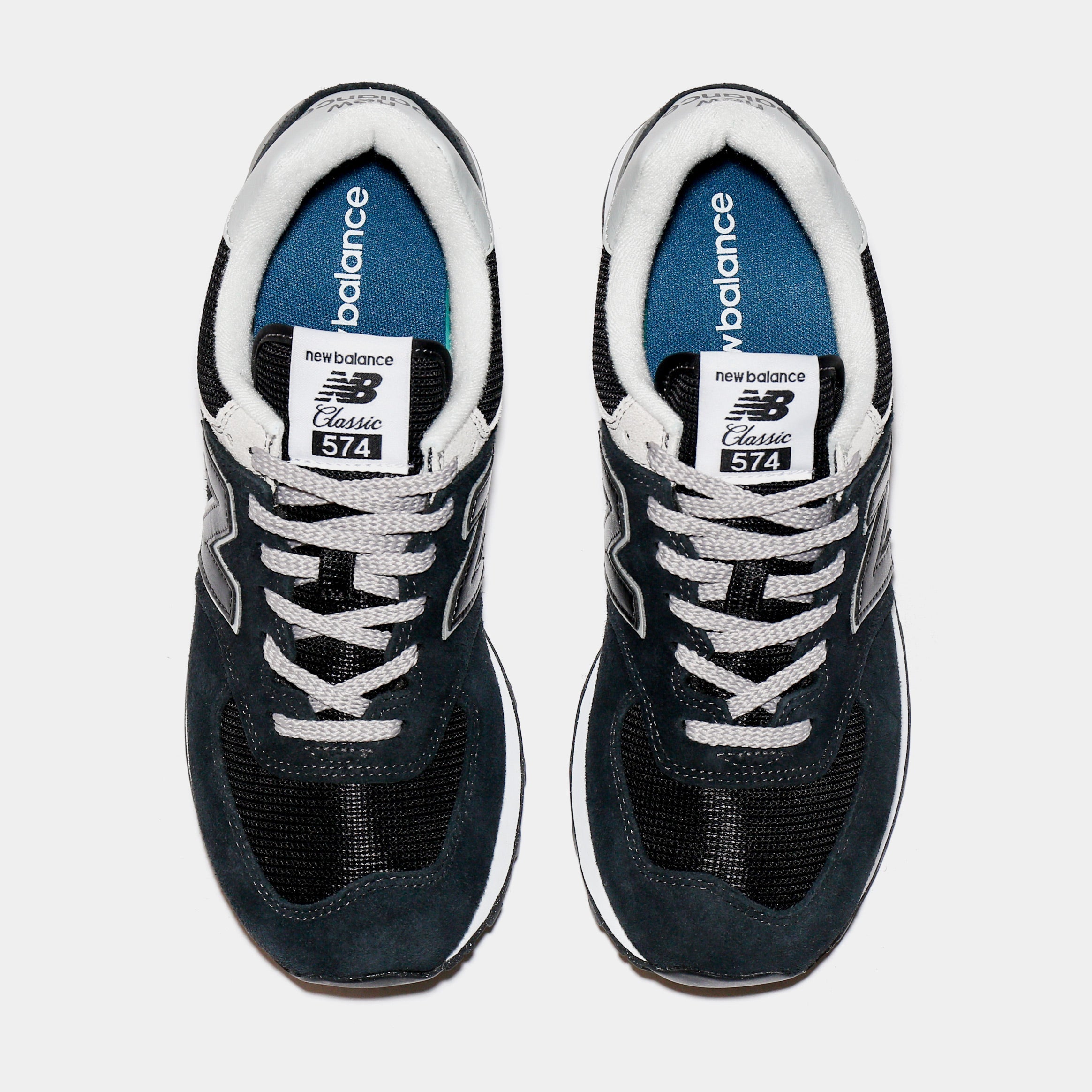 574 Core Mens Lifestyle Shoes (Black/Grey) - Image 5