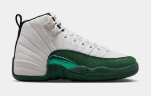 Air Jordan 12 Retro Idols Become Rivals Grade School Lifestyle Shoes (Summit White/Gorge Green/Fierce Pruple) Free Shipping