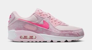 Air Max 90 Denim Womens Running Shoes (Pink Foam/Pinksicle/Pearl Pink/White)