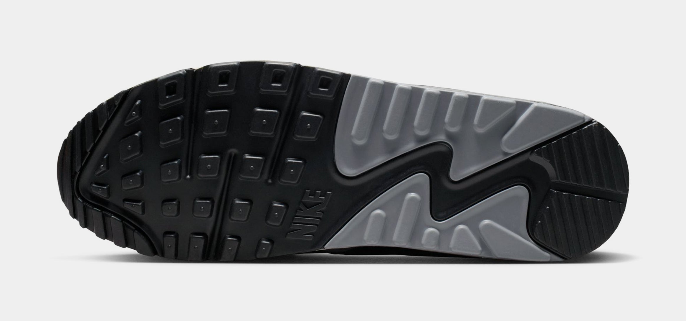 Air Max 90 Coconut Milk And Black Mens Lifestyle Shoes (Sail/Light Smoke Grey/Black/Anthracite) - Image 4