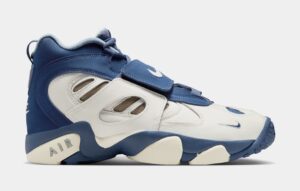 Air Diamond Turf II Sail And Blue Grey Mens Basketball Shoes (Sail/Mystic Navy/Blue Grey/Metallic Gold)