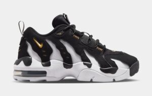Air DT Max 96 Low Grade School Basketball Shoes (Black/Metallic Gold/White)