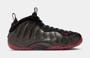Air Foamposite One Mens Basketball Shoes (Black/Varsity Red)