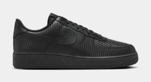 Air force 1 '07 Black Carbon Fiber Mens Lifestyle Shoes (Black/Black)