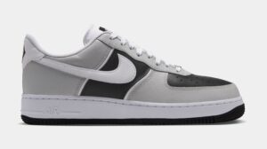 Air Force 1 '07 LV8 Gray Fog Mens Lifestyle Shoes (Grey Fog/Black/Sail/Coconut Milk)