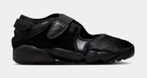 Air Rift Womens Lifestyle Shoes (Black/Cool Grey)