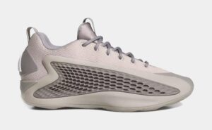 Anthony Edwards 1 Low Mens Basketball Shoes (Metallic Grey/Dove Grey/Cloud White)