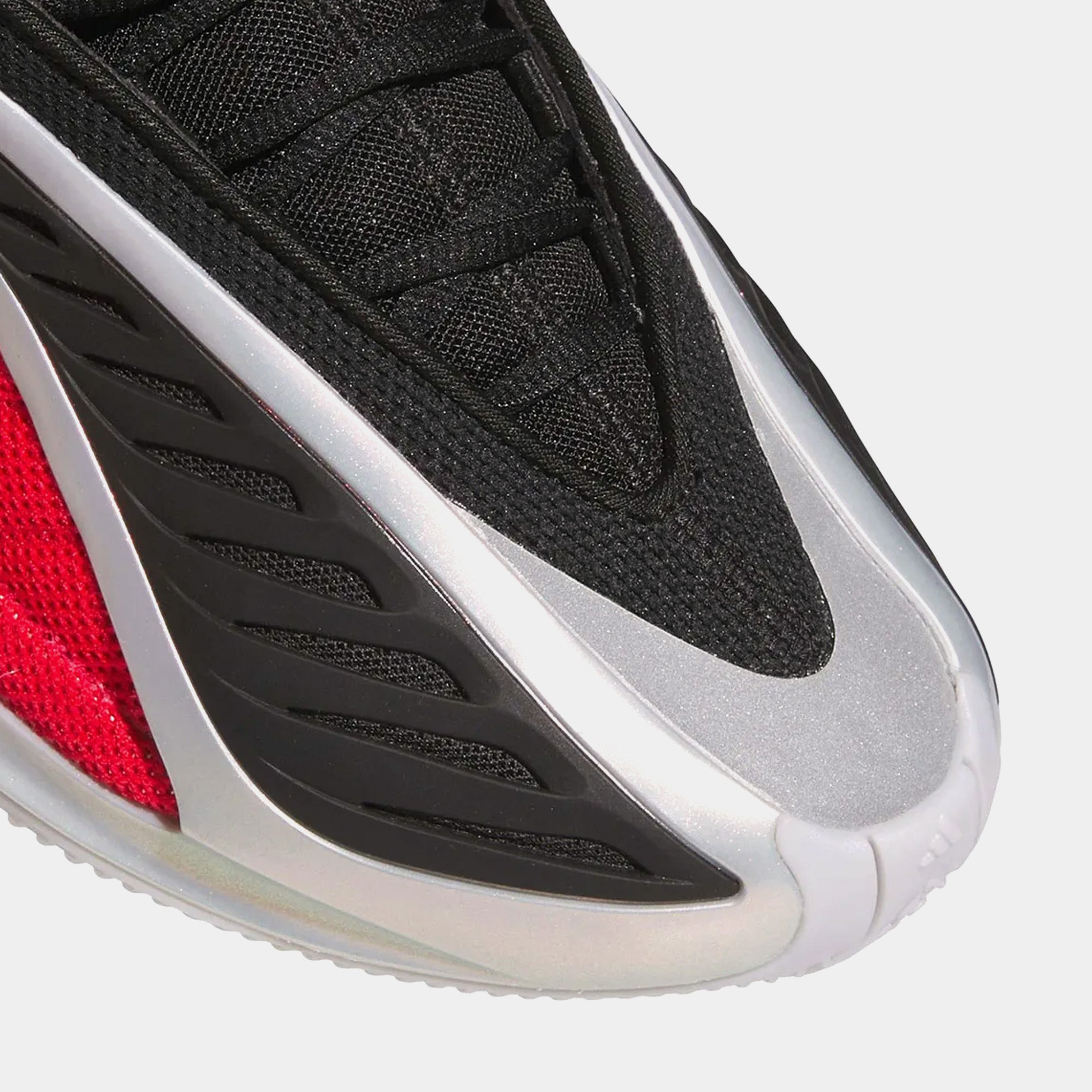 Anthony Edwards 2 Georgia Bulldogs Mens Basketball Shoes ( Silver Metallic/Pure Ruby/Core Black) - Image 3