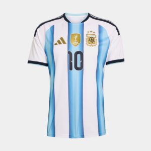 Argentina 26 Home Messi Replica Mens Jersey (Blue/White)