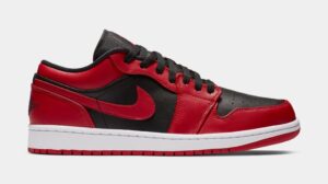 Air Jordan 1 Low Varsity Red Mens Lifestyle Shoe (Varsity Red/Black/White)