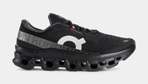 Cloudmonster 1 Mens Running Shoes (Black/Grey)