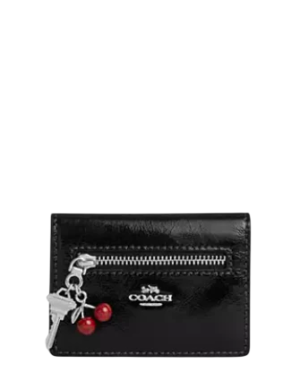 Coach Card Case With Charms