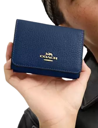 Coach Card Holder Wallet In Signature Canvas - Image 4