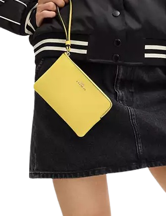 Coach Corner Zip Wristlet - Image 2