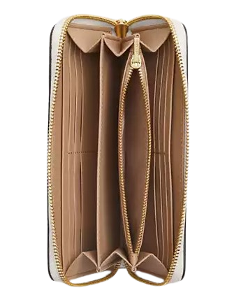 Coach Long Zip Around Wallet With Lips Print - Image 4