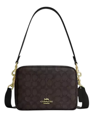 Coach Carey Crossbody Bag In Signature Canvas