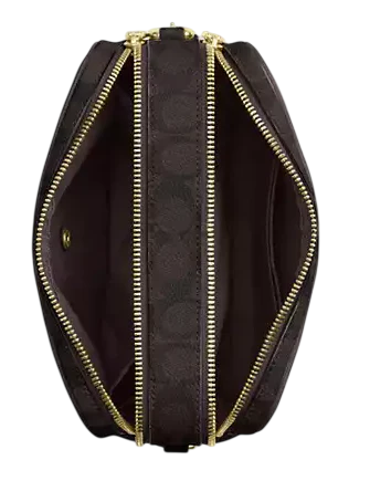 Coach Carey Crossbody Bag In Signature Canvas - Image 3