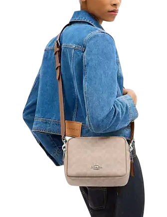 Coach Carey Crossbody Bag In Signature Canvas - Image 2