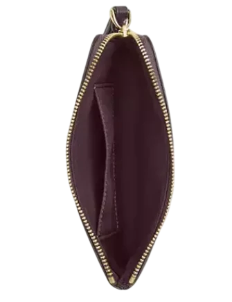 Coach Corner Zip Wristlet In Signature Canvas - Image 2