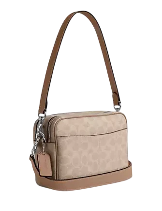 Coach Carey Crossbody Bag In Signature Canvas - Image 4