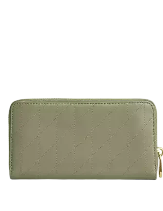Coach Long Zip Around Wallet With Quilting - Image 2