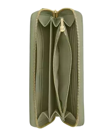 Coach Long Zip Around Wallet With Quilting - Image 3