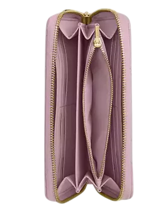 Coach Long Zip Around Wallet With Quilting - Image 2