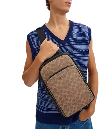 Coach Ethan Pack In Signature Canvas - Image 4