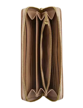 Coach Long Zip Around Wallet With Signature Canvas - Image 2