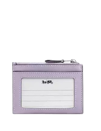 Coach Mini Skinny Id Case With Floral Applique - Image 3